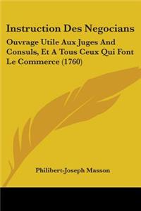 Instruction Des Negocians