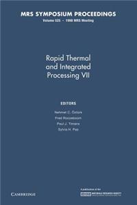 Rapid Thermal and Integrated Processing VII: Volume 525