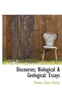 Discourses; Biological & Geological