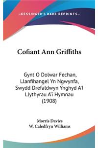 Cofiant Ann Griffiths