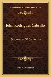 John Rodrigues Cabrillo