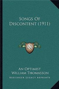 Songs of Discontent (1911)