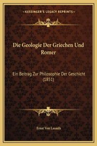 Geologie Der Griechen Und Romer