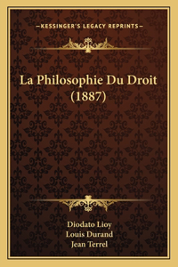 Philosophie Du Droit (1887)