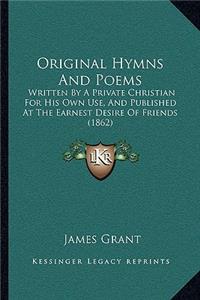 Original Hymns And Poems