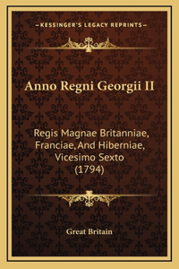 Anno Regni Georgii II