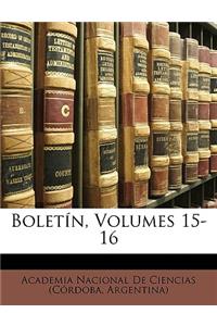 Boletín, Volumes 15-16