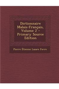 Dictionnaire Malais-Francais, Volume 2