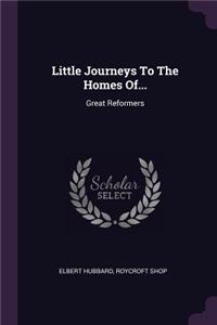 Little Journeys To The Homes Of...