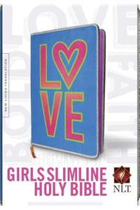 Girls Slimline Bible-NLT
