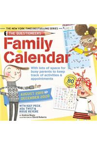 The Questioneers Family Planner 2020 Wall Calendar