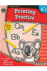 Ready-Set-Learn: Printing Practice Grd K-1