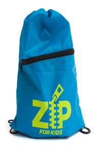 Zip for Kids: Zip Drawstring Bag