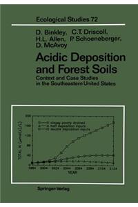 Acidic Deposition and Forest Soils