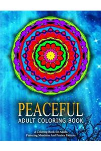 PEACEFUL ADULT COLORING BOOK - Vol.12