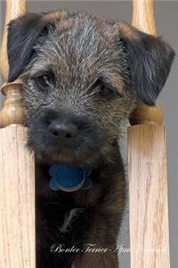Border Terrier April Notebook Border Terrier Record, Log, Diary, Special Memories, To Do List, Academic Notepad, Scrapbook & More