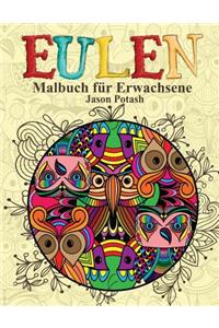 Eulen Malbuch Fur Erwachsene
