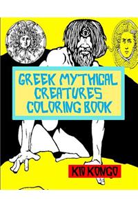 Greek Mythical Creatures Coloring Book