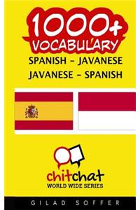 1000+ Spanish - Javanese Javanese - Spanish Vocabulary