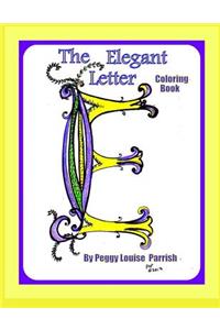 The Elegant Letter E Coloring Book