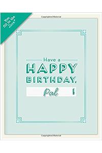 Knock Knock Happy Birthday Fill in the Love Card Booklet