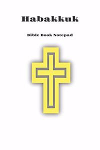 Bible Book Notepad Habakkuk