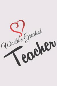 World Greatest TEACHER