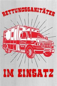 Rettungssanitäter im Einsatz