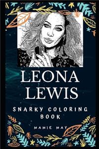 Leona Lewis Snarky Coloring Book