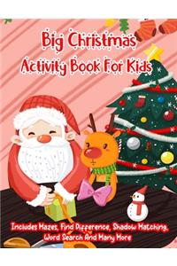 Big Christmas Activity Book For Kids