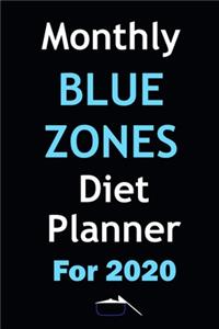 Monthly Blue Zones Diet Planner For 2020