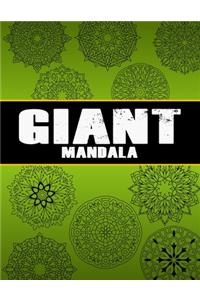 Giant Mandala Coloring