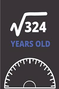 Square Root Of 324 Years Old