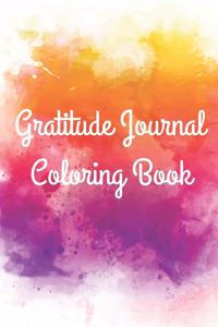 Gratitude Journal Coloring Book