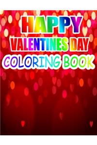 Happy Valentine Day Coloring Book