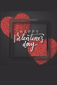 Love valentine's day special monthly planner for daily creative writing Journal