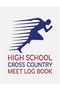 High School Cross Country Meet Log Book