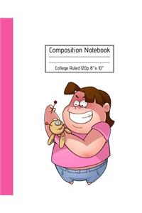 Composition Notebook College Ruled 120p 8