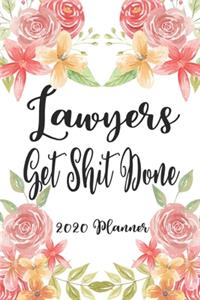 Lawyers Get Shit Done 2020 Planner