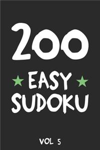 200 Easy Sudoku Vol 5