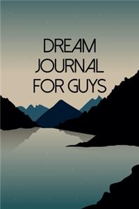 Dream Journal for Guys