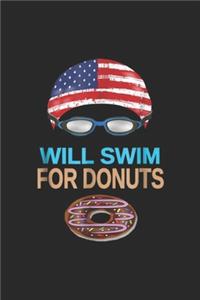 will swim for donuts