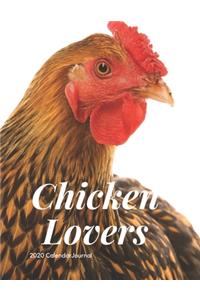 Chicken Lovers 2020 Calendar Journal