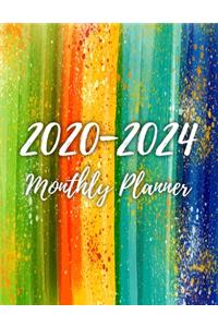 2020-2024 Monthly Planner