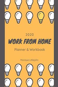 2020 Work from Home Planner & Workbook