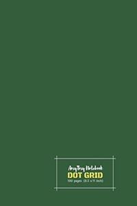 Dot Grid Notebook - AmyTmy Notebook - 8.5 x 11 inch - 100 pages