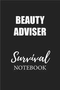 Beauty Adviser Survival Notebook