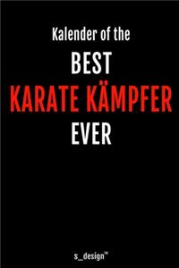 Kalender für Karate Kämpfer