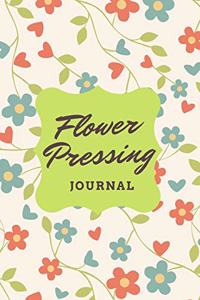 Flower Pressing Journal