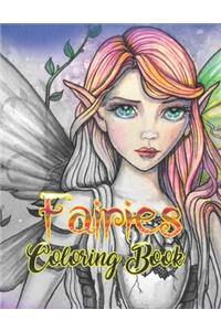 Fairies Coloring Book